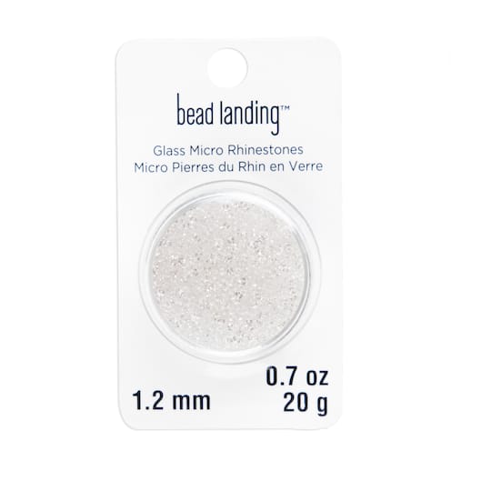 1.2mm Glass Micro Rhinestones by Bead Landing